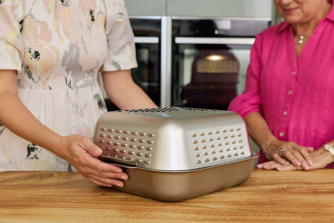 No-Mess Roasting Pan for Sunday Roast