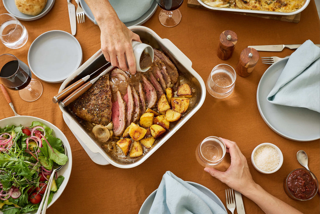 Gravy recipe for a classic beef roast