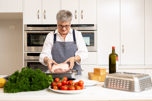Pork roast for Sunday roast dinner? Cook it to perfection — and keep your oven clean — with the Hagane Home Ultimate Roaster.