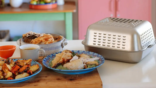Sophie Hansen's Roast Chickens with Lemon Thyme and Gravy recipe
