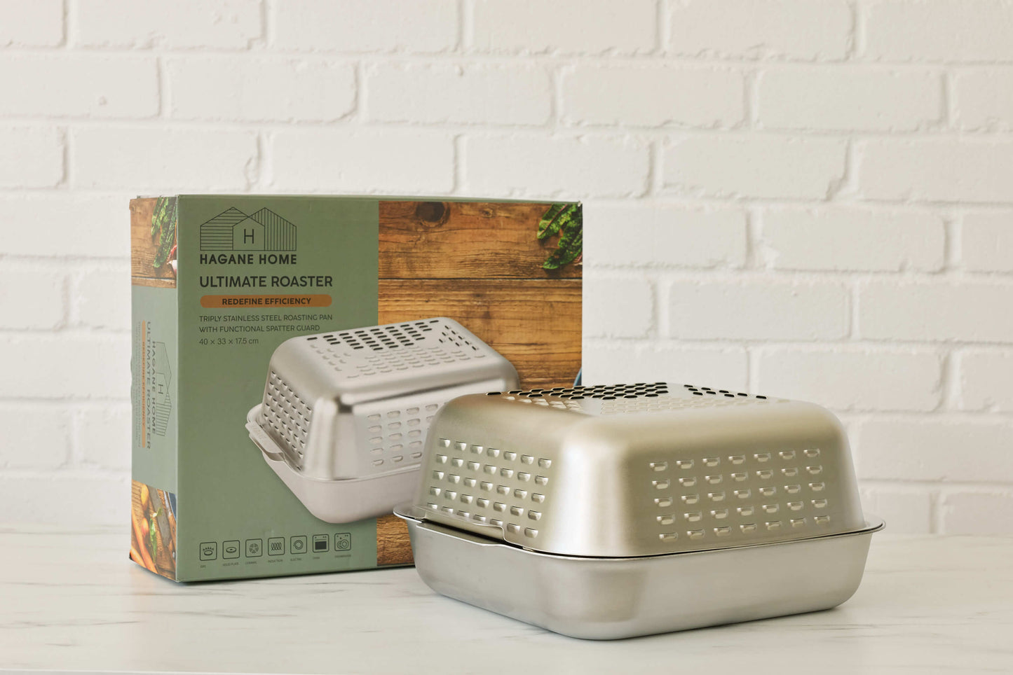 Ships within 24 hours. Free shipping Australia-wide. Packed with love and care. The Hagane Home Ultimate Roaster is bringing back the joy of roast night. 